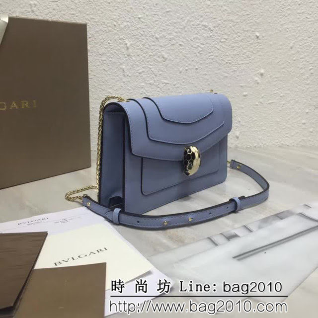 BVLGARI寶格麗 進口牛皮系列 時尚百搭 單肩斜挎包 39174 FYD1136